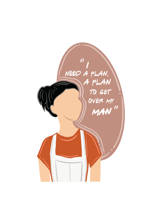 Plan to get over my Man Women's Crop Top T-shirt