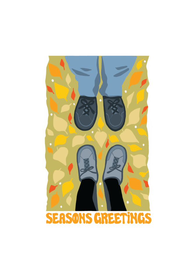 Seasons Greetings Women's Crop Top T-shirt