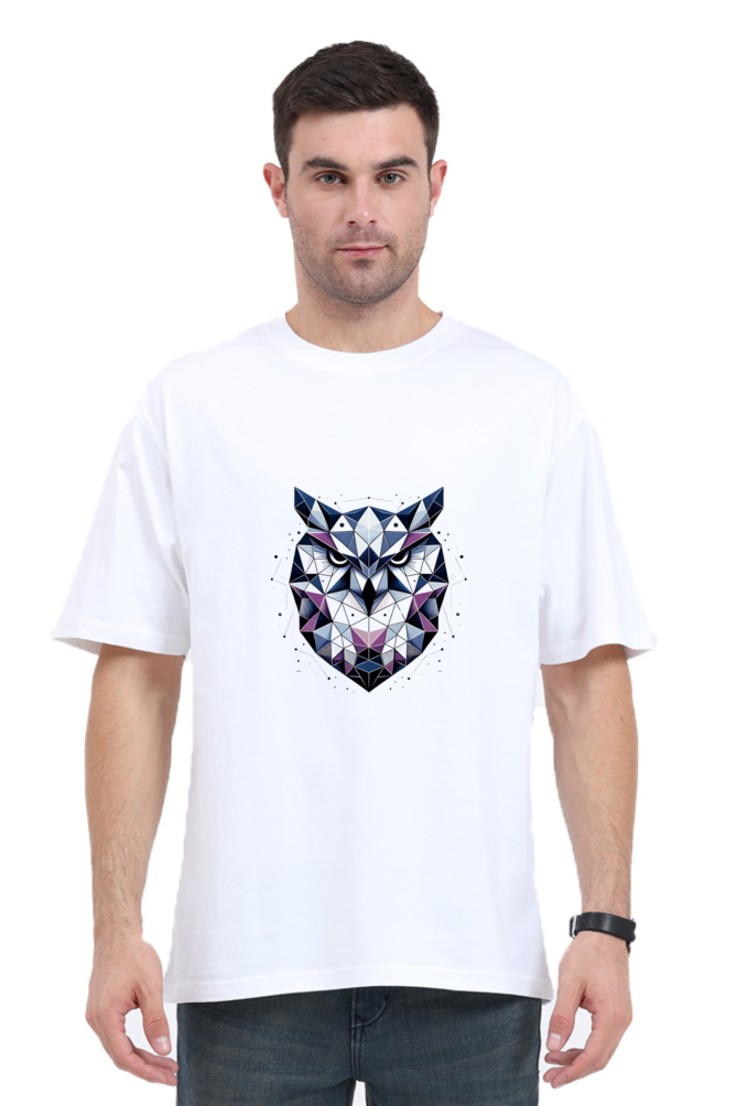 Wisdom In Geometry Oversized T-shirt