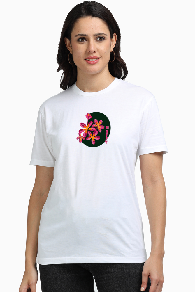Plumeria Happy Women's Supima T-shirt