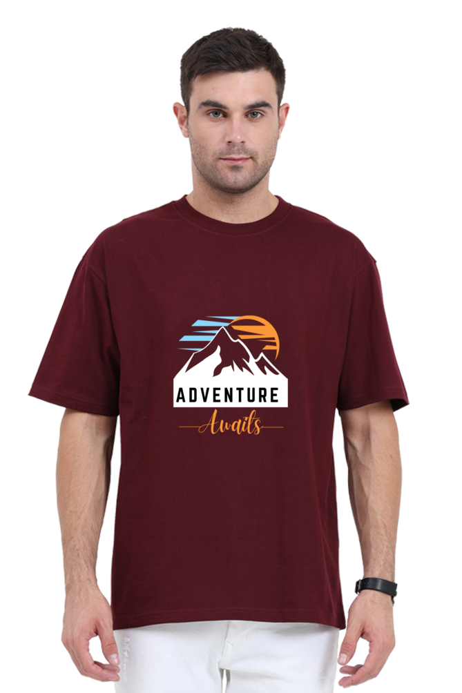 Adventure Awaits Oversized T-shirt