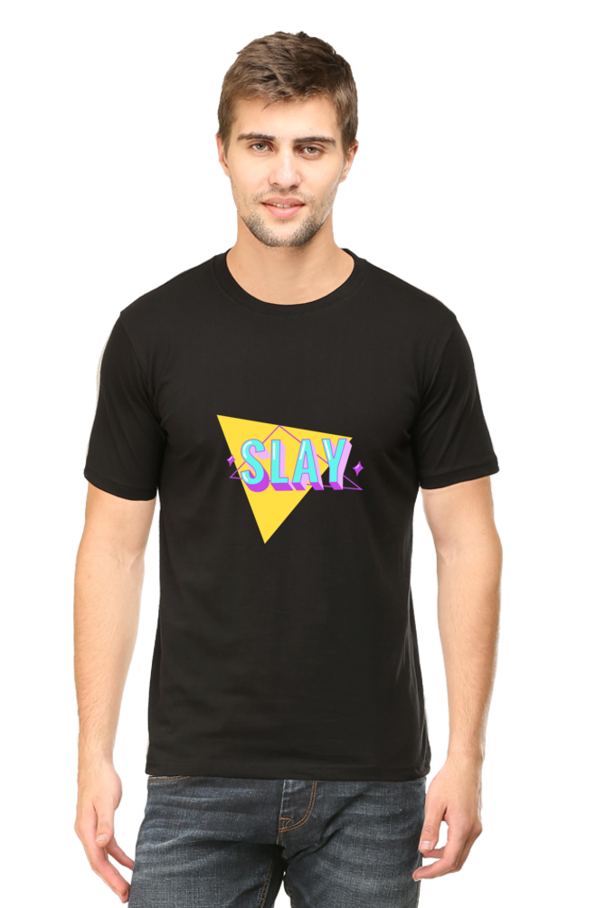 Slay Men's Rounded Neck T-shirt