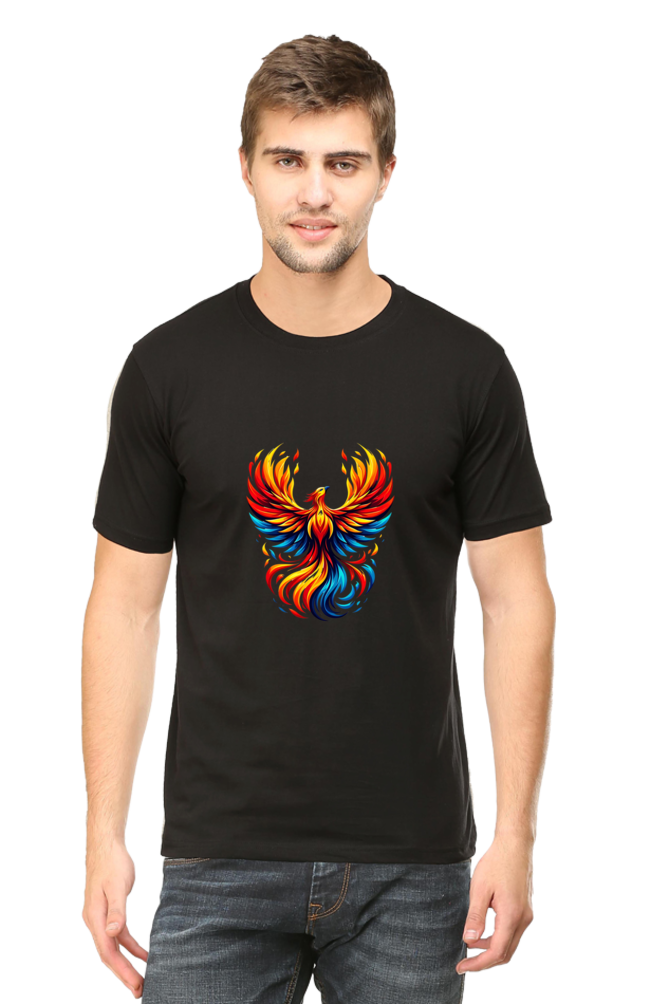Rise To Ignite Men's Rounded Neck T-shirt