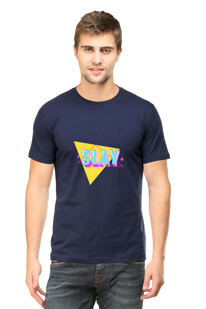 Slay Men's Rounded Neck T-shirt