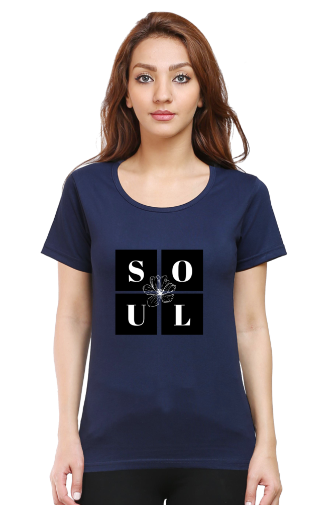 Soul Women's Rounded Neck T-shirt