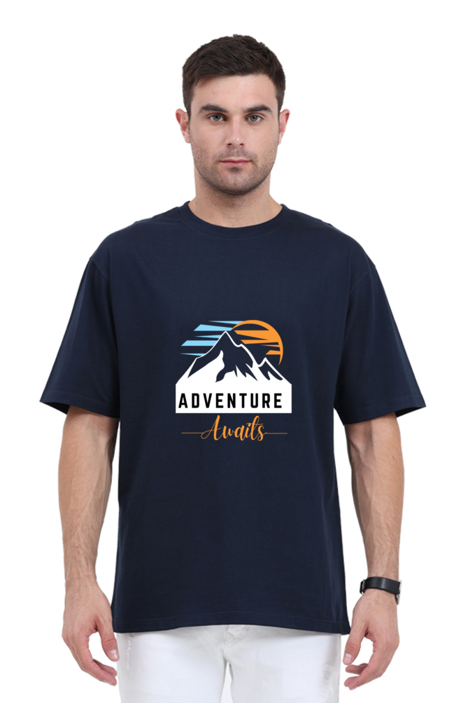 Adventure Awaits Oversized T-shirt