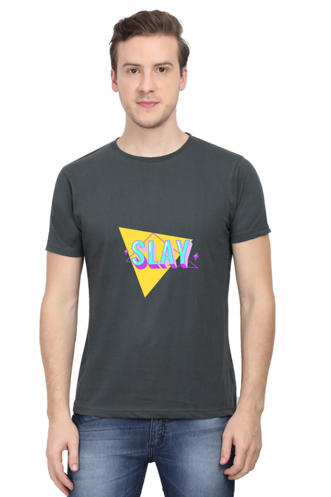 Slay Men's Rounded Neck T-shirt
