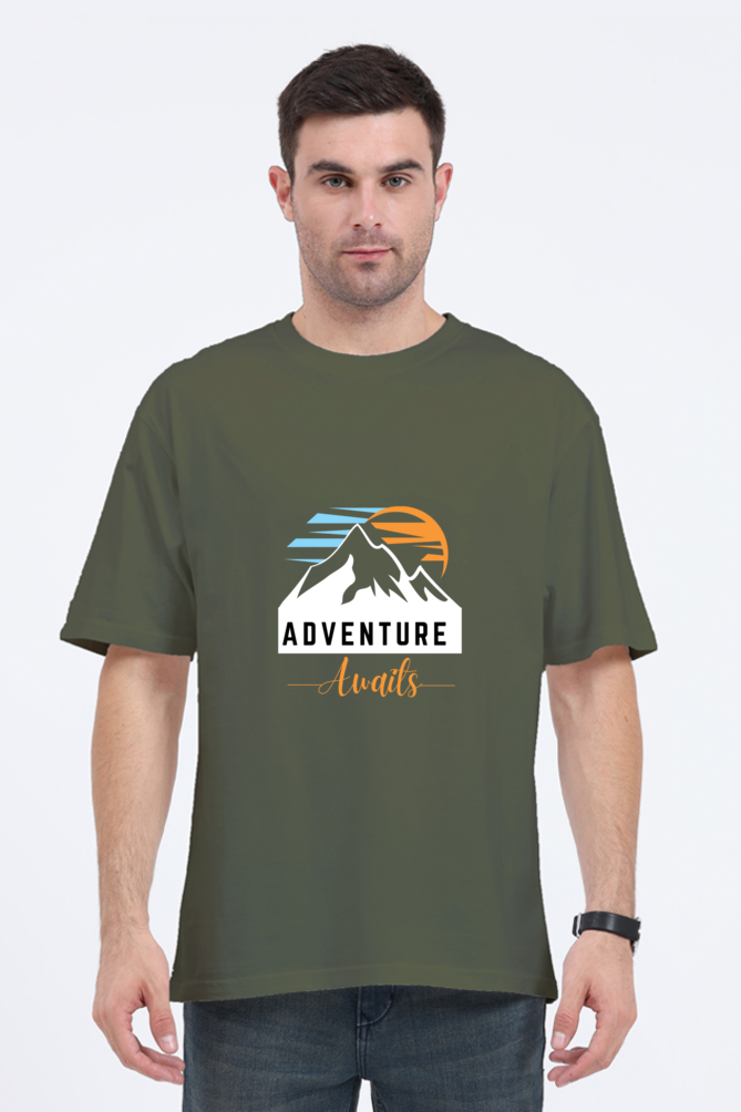 Adventure Awaits Oversized T-shirt