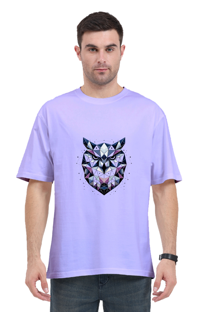 Wisdom In Geometry Oversized T-shirt