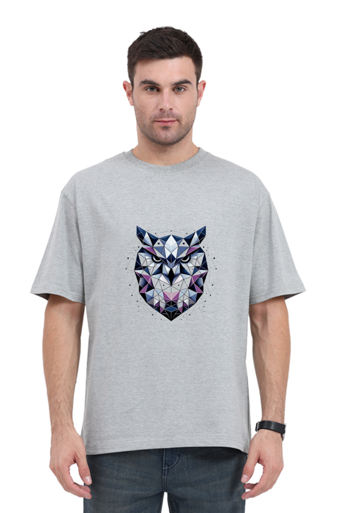 Wisdom In Geometry Oversized T-shirt