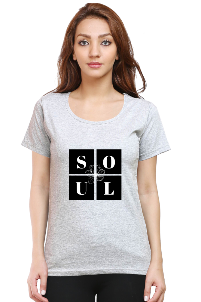 Soul Women's Rounded Neck T-shirt