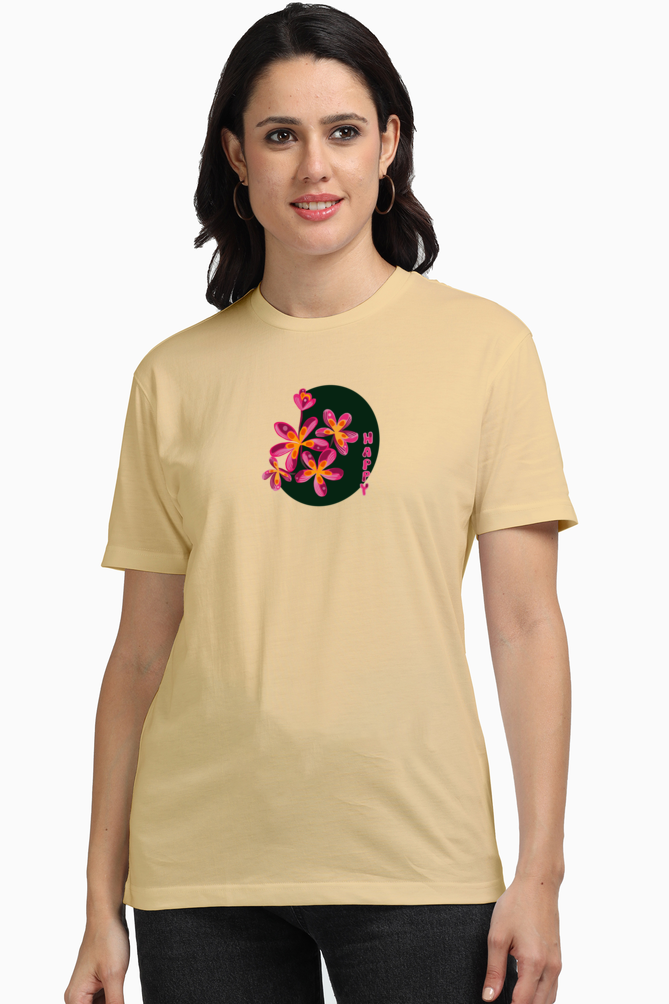 Plumeria Happy Women's Supima T-shirt