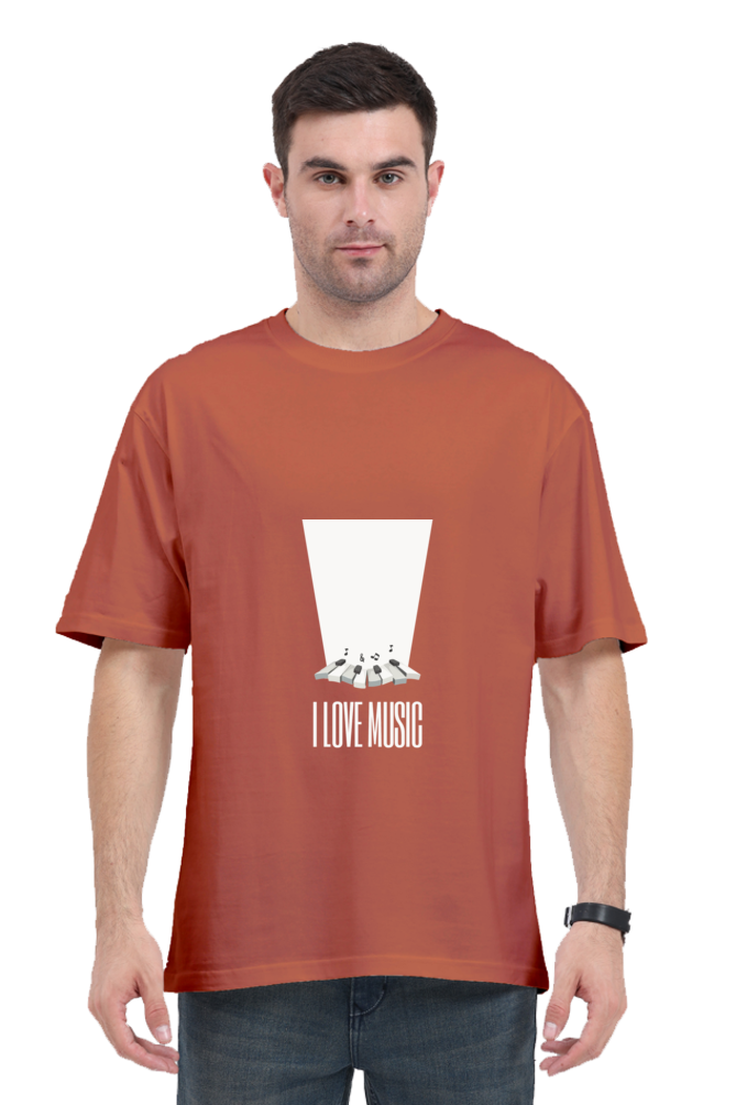 Music Lover Oversized T-shirt