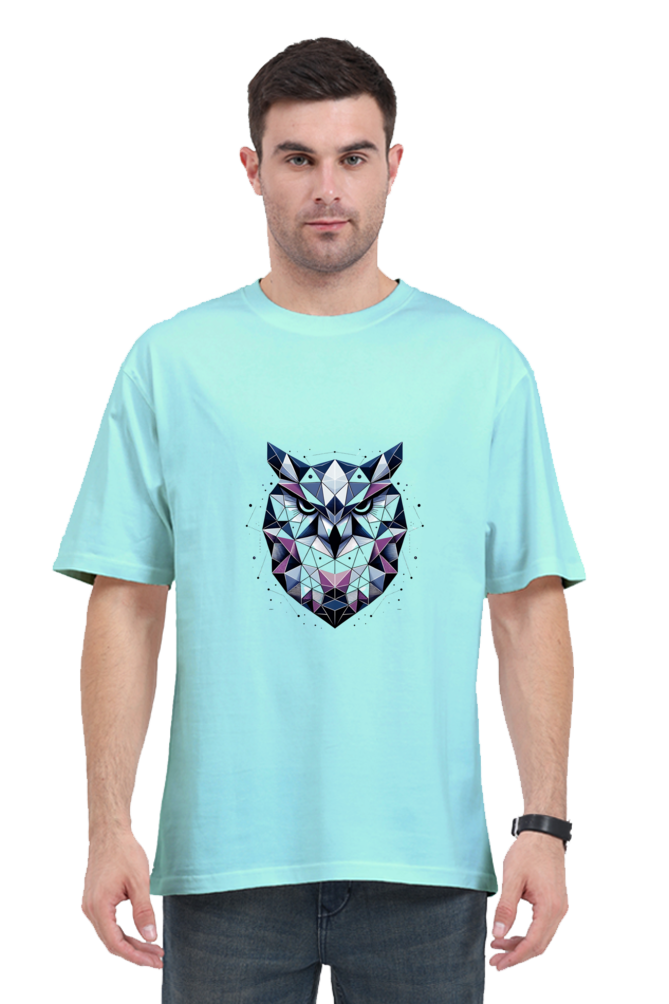 Wisdom In Geometry Oversized T-shirt