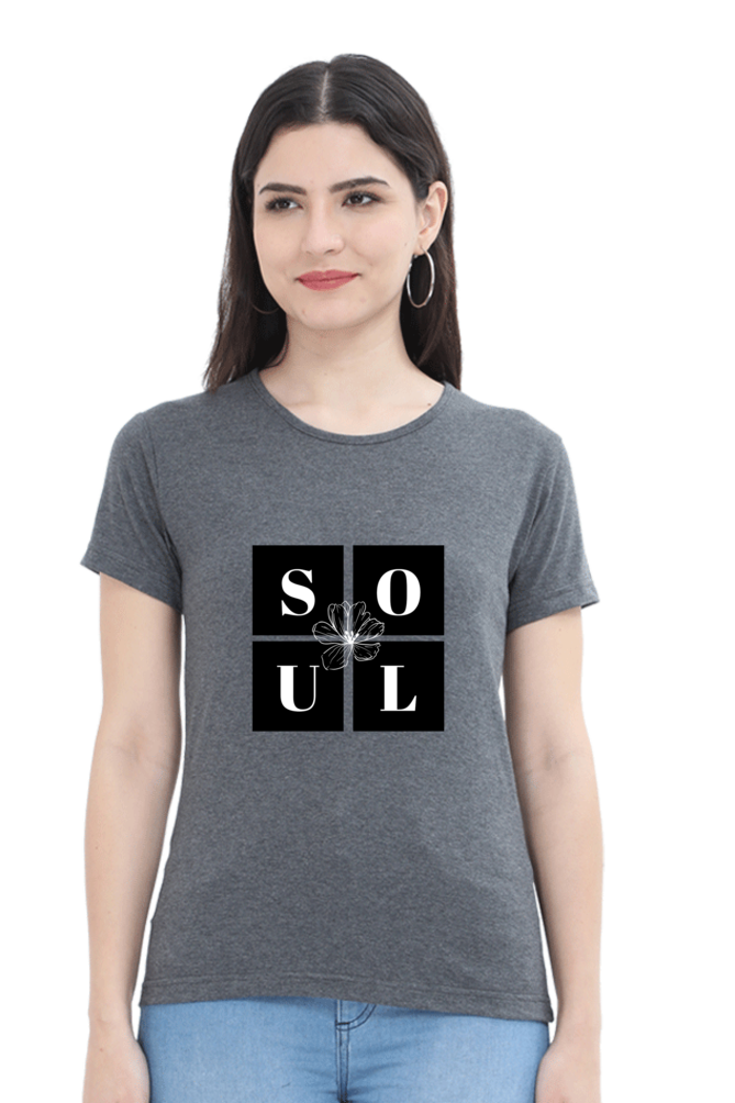 Soul Women's Rounded Neck T-shirt