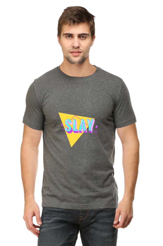 Slay Men's Rounded Neck T-shirt
