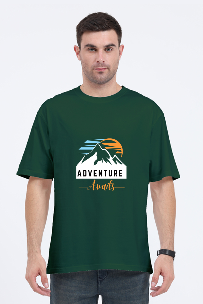 Adventure Awaits Oversized T-shirt