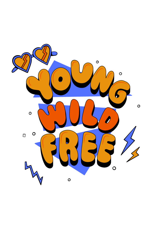 Young Wild Free Oversized T-shirt