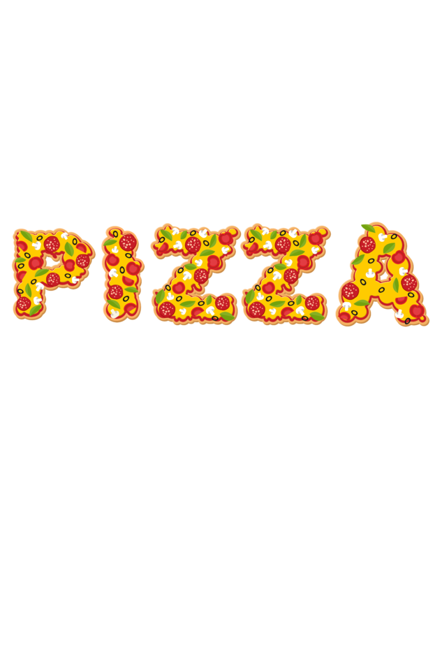 Pizza Love Triangle Women's Rounded Neck T-shirt