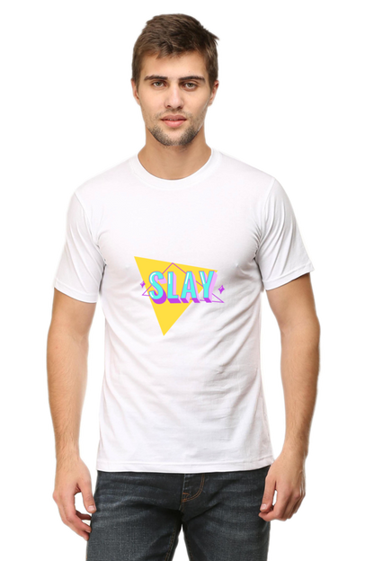 Slay Men's Rounded Neck T-shirt