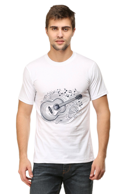Alive With Music Rounded Neck T-shirt