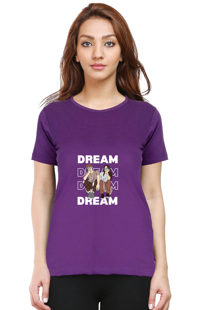 Dream Women's Rounded Neck T-shirt