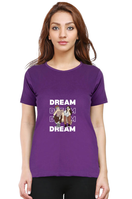 Dream Women's Rounded Neck T-shirt