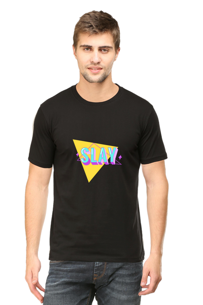 Slay Men's Rounded Neck T-shirt