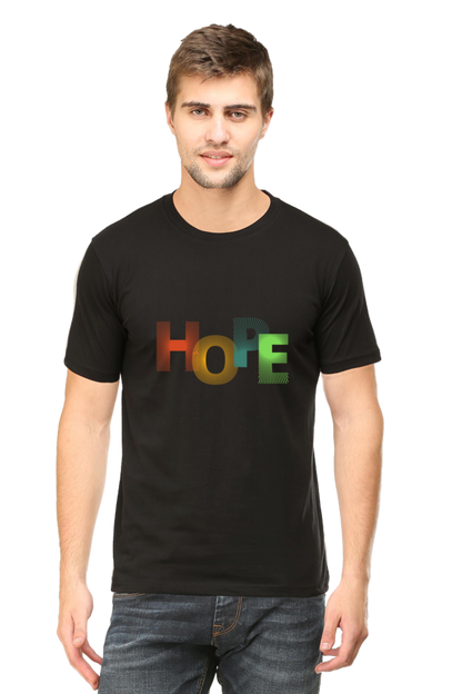 HOPE Men's Rounded Neck T-shirt