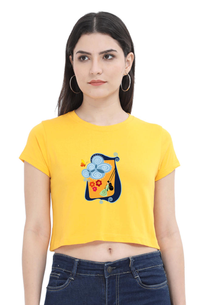 Oonjaal Women's Crop top