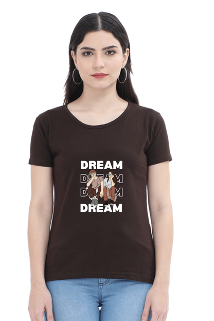 Dream Women's Rounded Neck T-shirt