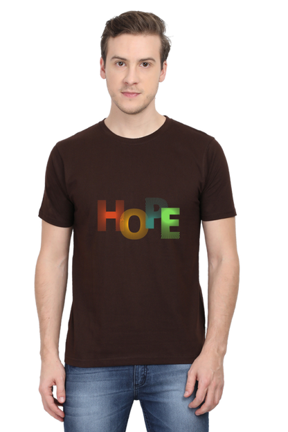 HOPE Men's Rounded Neck T-shirt