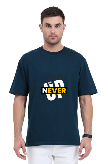 Never Give Up Oversized T-shirt