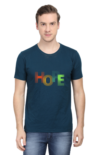 HOPE Men's Rounded Neck T-shirt