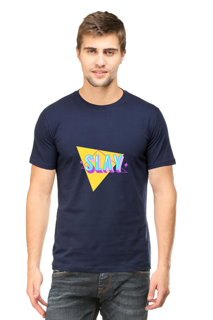 Slay Men's Rounded Neck T-shirt