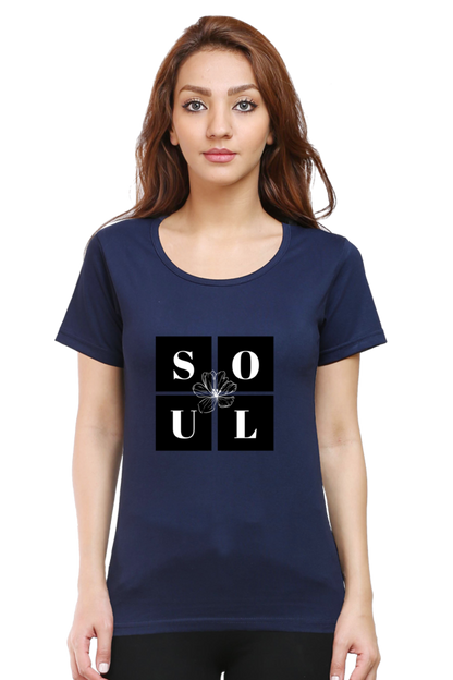 Soul Women's Rounded Neck T-shirt