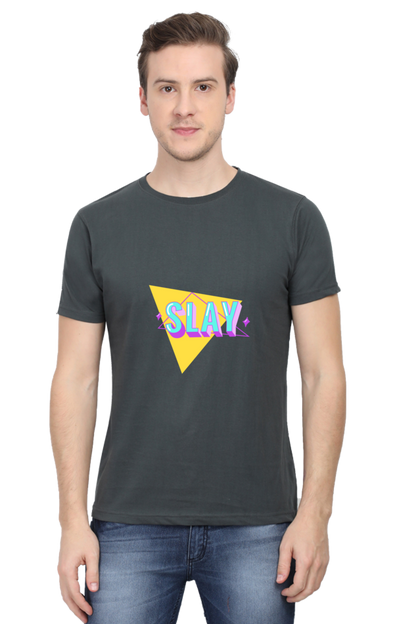 Slay Men's Rounded Neck T-shirt