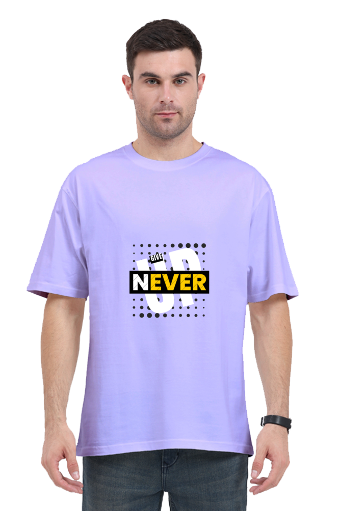 Never Give Up Oversized T-shirt