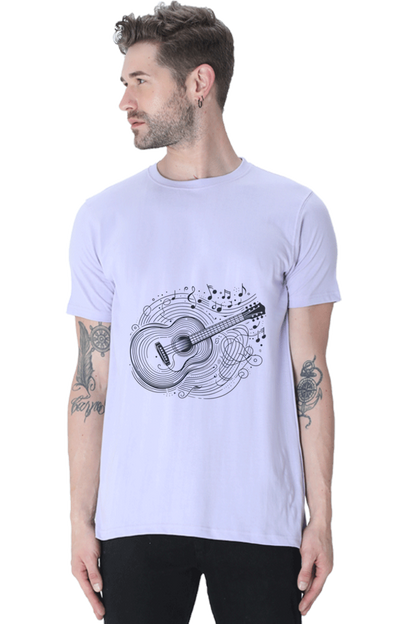 Alive With Music Rounded Neck T-shirt