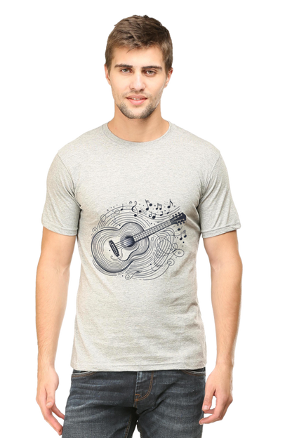 Alive With Music Rounded Neck T-shirt