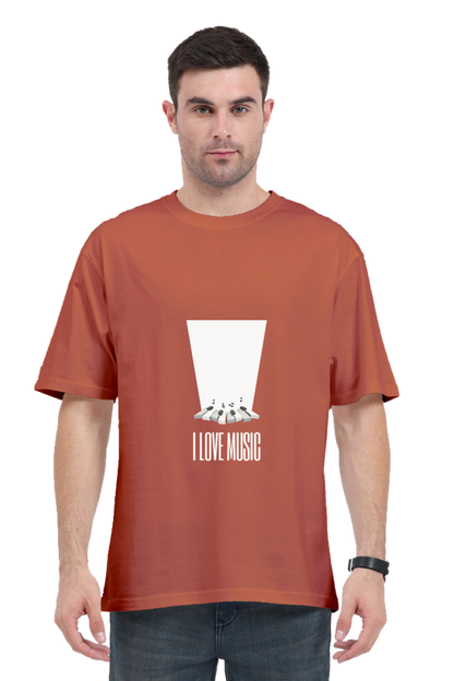 Music Lover Oversized T-shirt
