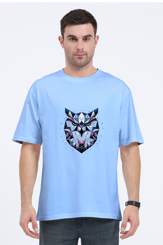 Wisdom In Geometry Oversized T-shirt