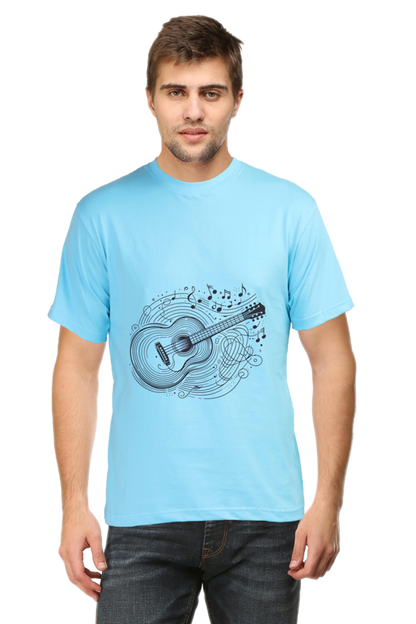 Alive With Music Rounded Neck T-shirt